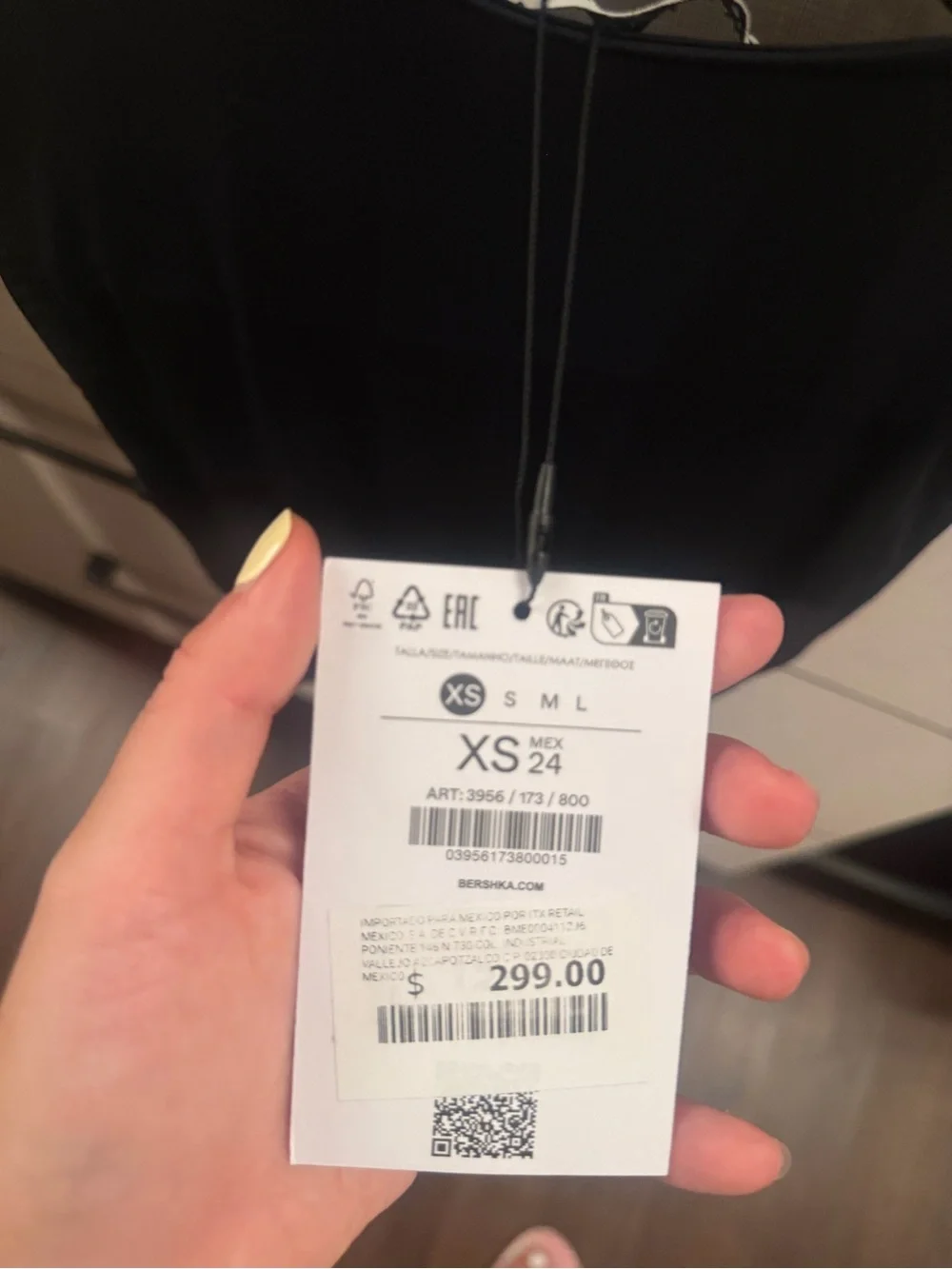 Bershka Black Sleeveless Bodysuit